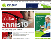 Tablet Screenshot of donbalon.pl